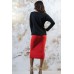 Embroidered Costume "Fairy World" Black Red